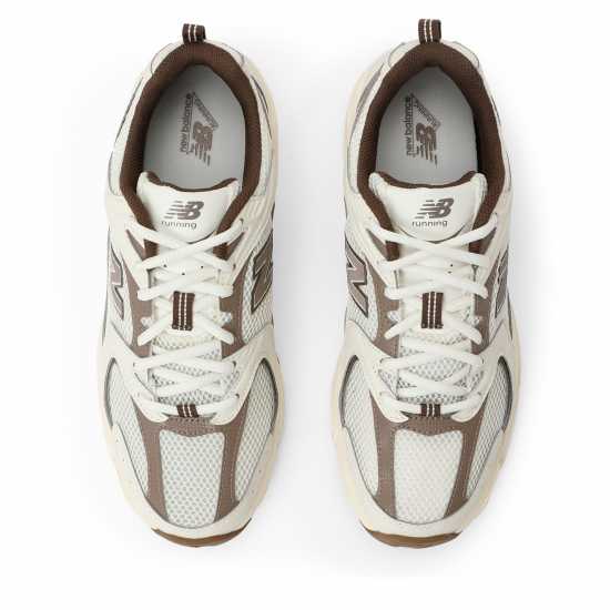 New Balance Womens 530 Trainers OffWht/Brown 