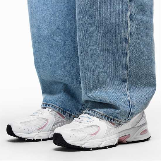 New Balance Womens 530 Trainers White/Pink 
