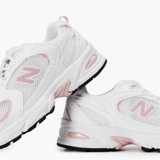 New Balance Womens 530 Trainers White/Pink 
