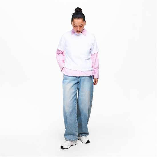 New Balance Womens 530 Trainers White/Pink 