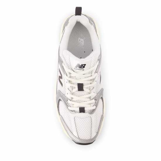 New Balance Womens 530 Trainers Бяло/Черно/Сребро 