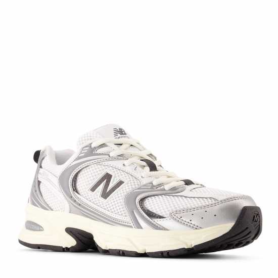 New Balance Womens 530 Trainers Бяло/Черно/Сребро 
