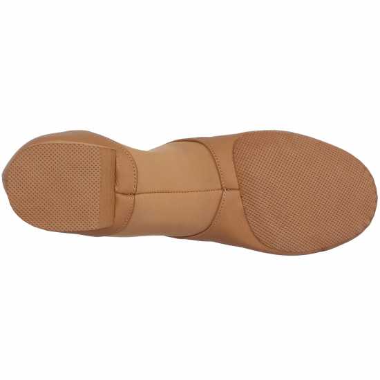 Slazenger Split Sole Leather Jazz Shoe Nude Дамски маратонки за фитнес