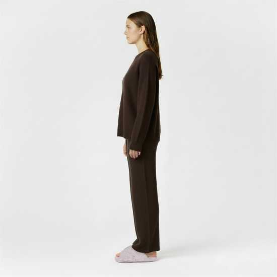 Jack Wills Fluffy Cross Strap Slippers  