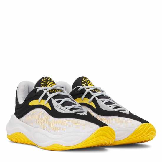 Under Armour Curry Splash 25 Basketball Trainers Adults Black/Wht/Taxi Баскетболни маратонки