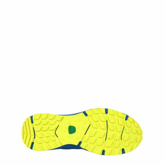 Karrimor Caracal Trail Trainers Mens Синьо/Лайм Мъжки маратонки за бягане