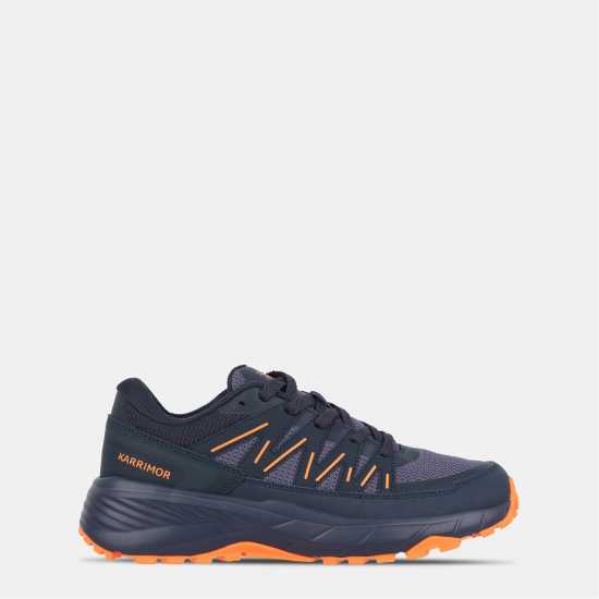 Karrimor Caracal Trail Trainers Mens Navy/Orange 