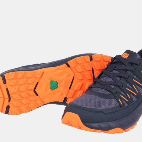 Karrimor Caracal Trail Trainers Mens Navy/Orange 