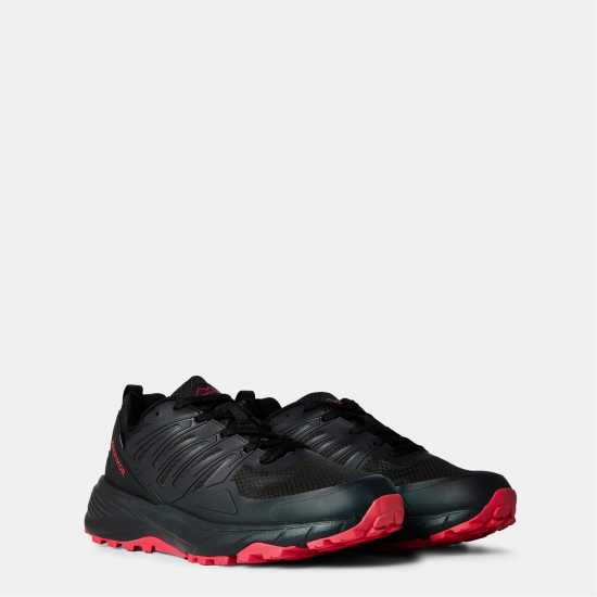 Karrimor Мъжки Маратонки Caracal Waterproof Mens Trainers Черно/Червено Мъжки маратонки за бягане
