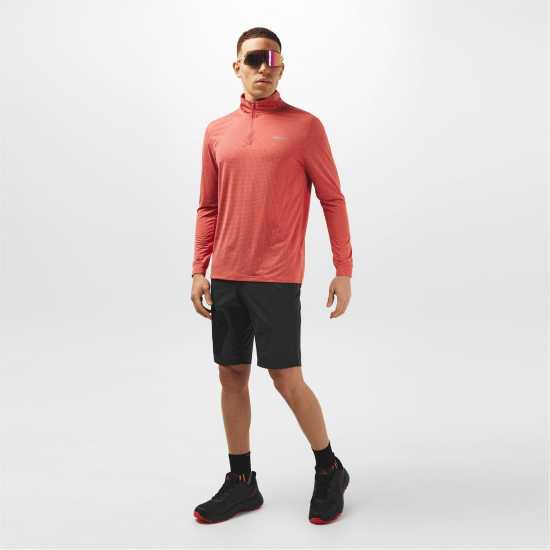 Karrimor Мъжки Маратонки Caracal Waterproof Mens Trainers Черно/Червено Мъжки маратонки за бягане