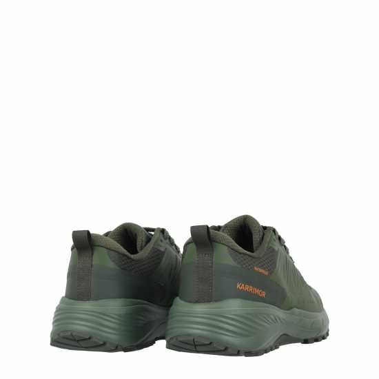 Karrimor Мъжки Маратонки Caracal Waterproof Mens Trainers Хаки/Оранжево Мъжки маратонки за бягане
