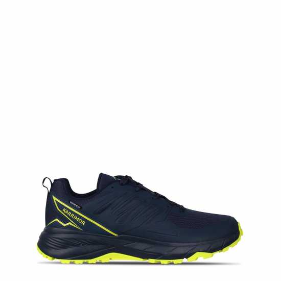 Мъжки маратонки за бягане Karrimor Мъжки Маратонки Caracal Waterproof Mens Trainers Морска синьо/Флуо Karrimor Мъжки Маратонки Caracal Waterproof Mens Trainers Морска синьо/Флуо Мъжки маратонки за бягане