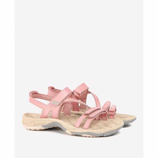 Barbour Kenmore Strappy Sports Sandals Pink 
