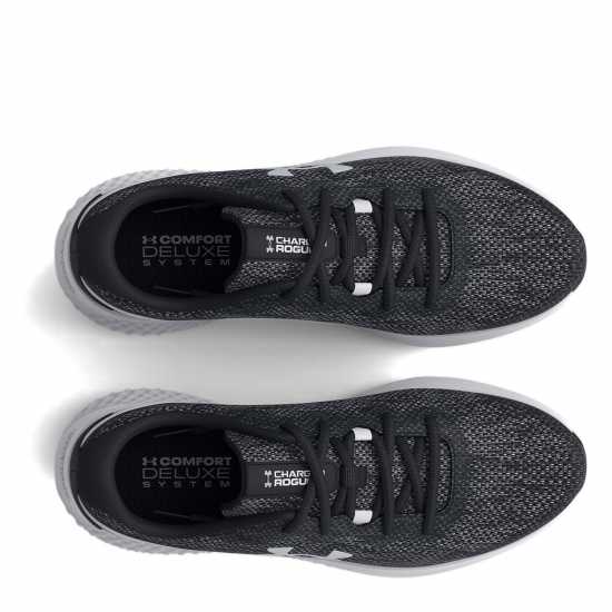 Under Armour Charged Rogue 3 Knit Black/White Мъжки маратонки
