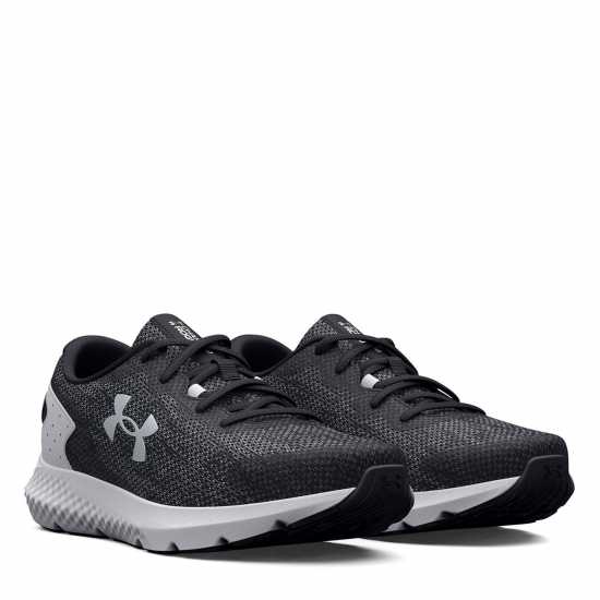 Under Armour Charged Rogue 3 Knit Black/White Мъжки маратонки
