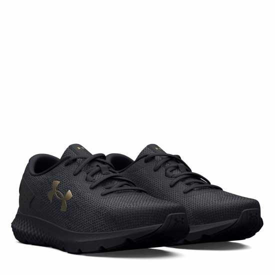 Under Armour Charged Rogue 3 Knit Black/Gold Мъжки маратонки