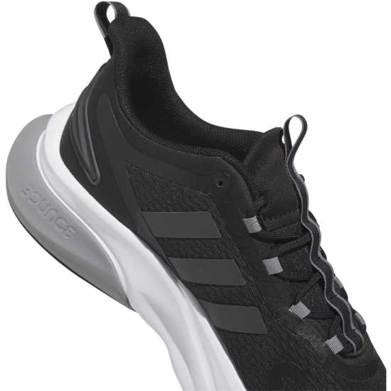 Adidas Мъжки Маратонки Alphabounce + Sustainable Mens Trainers Black/White Мъжки маратонки