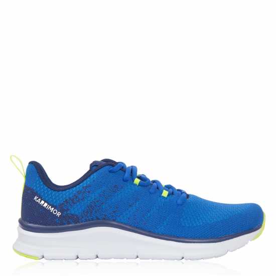 Мъжки Маратонки За Бягане Karrimor Duma 6 Mens Running Shoes Синьо/Лайм Мъжки маратонки за бягане