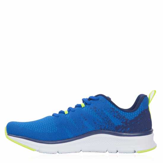 Мъжки Маратонки За Бягане Karrimor Duma 6 Mens Running Shoes Синьо/Лайм Мъжки маратонки за бягане