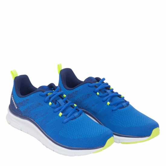 Мъжки Маратонки За Бягане Karrimor Duma 6 Mens Running Shoes Синьо/Лайм Мъжки маратонки за бягане