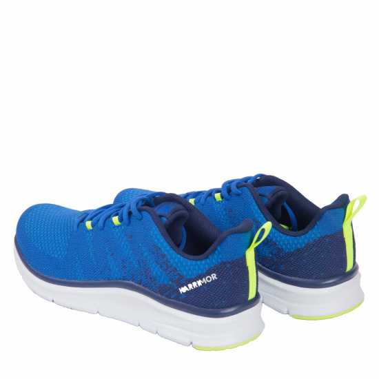 Мъжки Маратонки За Бягане Karrimor Duma 6 Mens Running Shoes Синьо/Лайм Мъжки маратонки за бягане