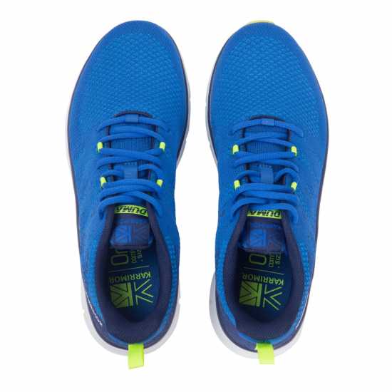 Мъжки Маратонки За Бягане Karrimor Duma 6 Mens Running Shoes Синьо/Лайм Мъжки маратонки за бягане