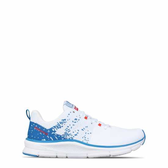 Мъжки маратонки за бягане Karrimor Мъжки Обувки За Бягане Duma 6 Running Shoes Mens White/Blue Karrimor Мъжки Обувки За Бягане Duma 6 Running Shoes Mens White/Blue Мъжки маратонки за бягане