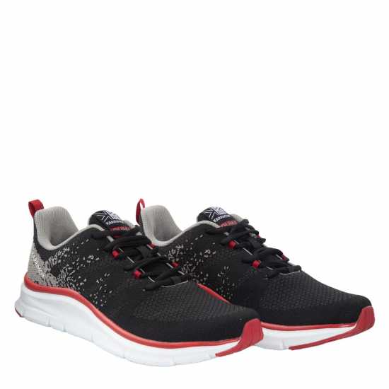 Karrimor Мъжки Обувки За Бягане Duma 6 Running Shoes Mens Черно/Червено Мъжки маратонки за бягане
