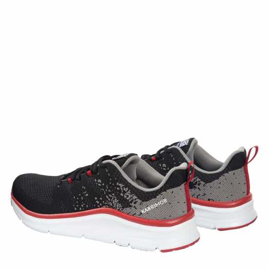 Karrimor Мъжки Обувки За Бягане Duma 6 Running Shoes Mens Черно/Червено Мъжки маратонки за бягане