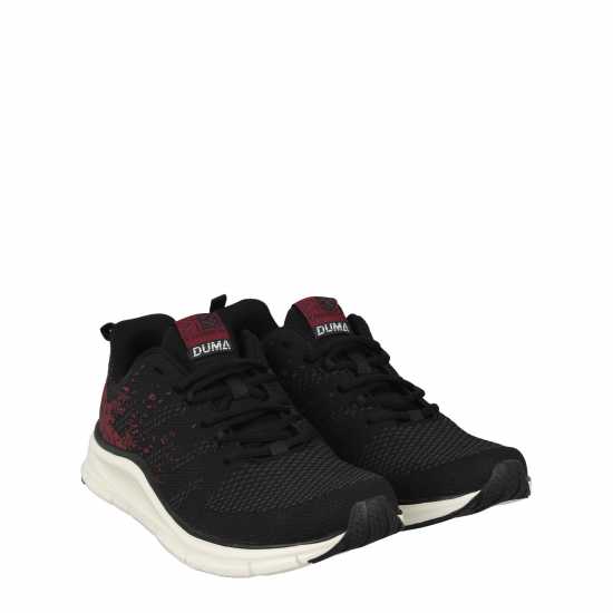 Karrimor Мъжки Обувки За Бягане Duma 6 Running Shoes Mens Black/Burgundy Мъжки маратонки за бягане