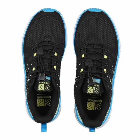 Karrimor Мъжки Обувки За Бягане Duma 6 Running Shoes Mens Черно/Зелено Мъжки маратонки за бягане