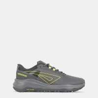 Karrimor Tempo Trail Trainers Mens Сиво/Лайм 
