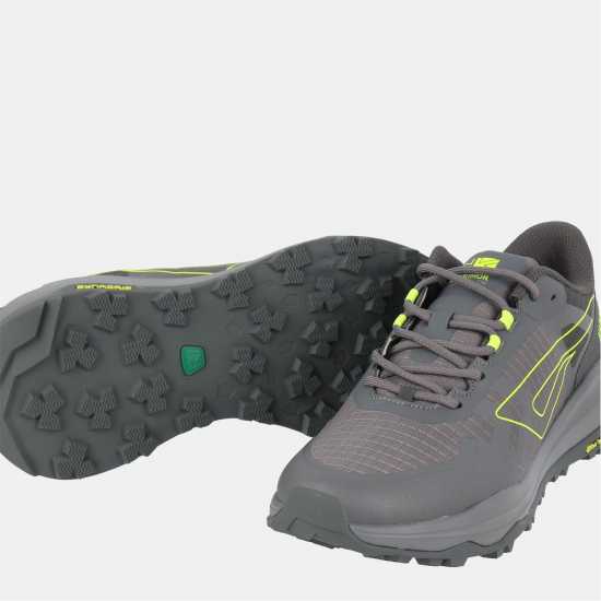 Karrimor Tempo Trail Trainers Mens Сиво/Лайм Karrimor Tempo Trail Trainers Mens Сиво/Лайм