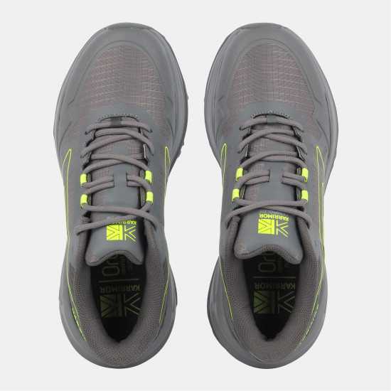 Karrimor Tempo Trail Trainers Mens Сиво/Лайм Karrimor Tempo Trail Trainers Mens Сиво/Лайм