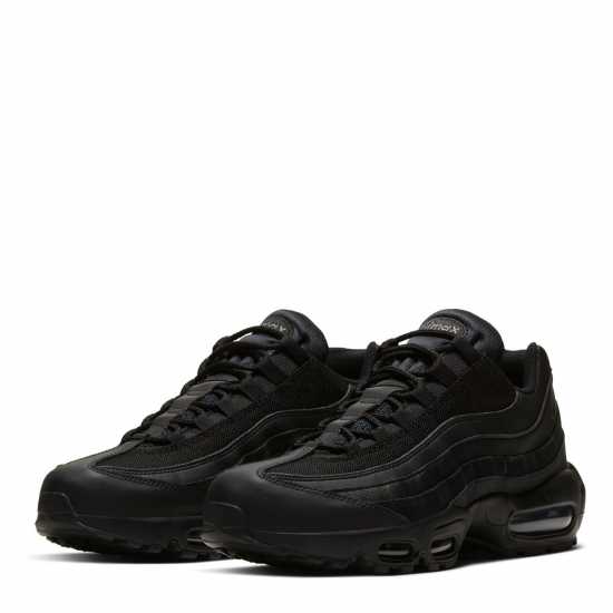 Nike Air Max 95 Essential Shoes Mens Black/Black Мъжки маратонки