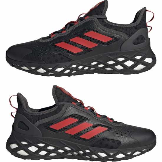 Adidas Web Boost Mens Black/Red Мъжки маратонки