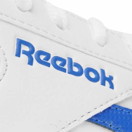 Reebok Royal Glide Trainers White/Blue Мъжки високи кецове