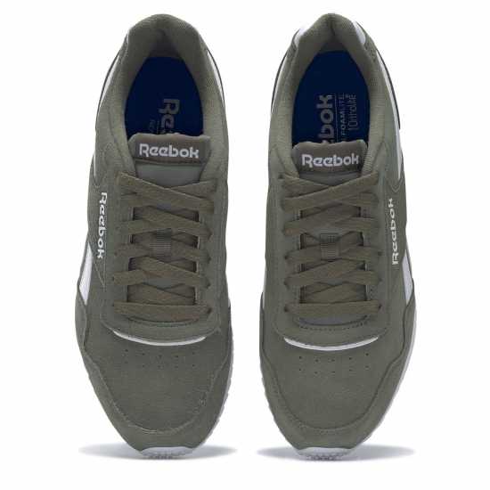 Reebok Мъжки Обувки Royal Glide Ripple Mens Shoes Хънтър Грийн / Уит 