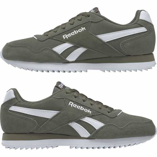 Reebok Мъжки Обувки Royal Glide Ripple Mens Shoes Хънтър Грийн / Уит 