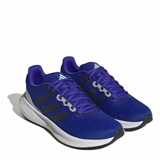 Adidas Мъжки Маратонки Run Falcon 3 Mens Trainers Blue/White Мъжки маратонки