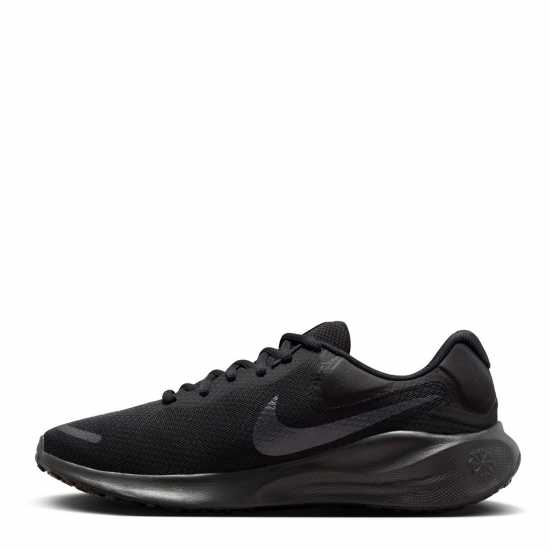 Nike Revolution 7 Men's Road Running Shoes Triple Black Мъжки маратонки