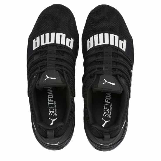 Puma Cell Regulate Trainers Mens Черно/Бяло Puma Cell Regulate Trainers Mens Черно/Бяло