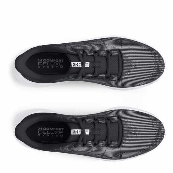 Under Armour Мъжки Обувки За Бягане Speed Swift Running Shoes Mens Черно/Бяло Under Armour Мъжки Обувки За Бягане Speed Swift Running Shoes Mens Черно/Бяло