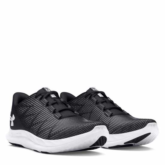 Under Armour Мъжки Обувки За Бягане Speed Swift Running Shoes Mens Черно/Бяло Under Armour Мъжки Обувки За Бягане Speed Swift Running Shoes Mens Черно/Бяло