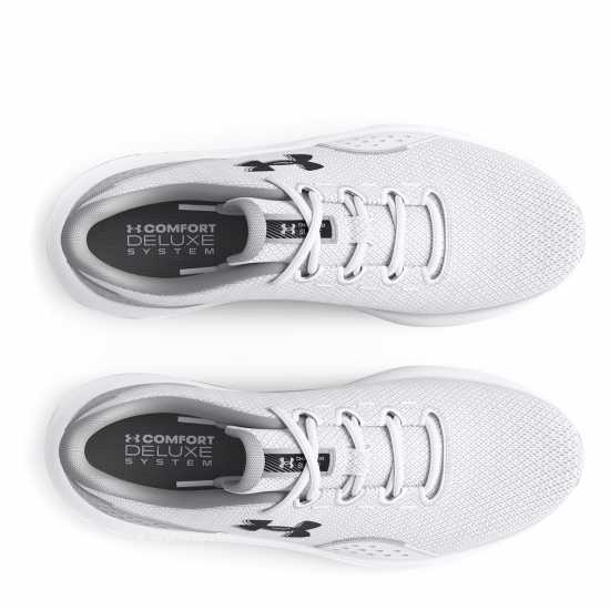 Under Armour Мъжки Маратонки За Бягане Charged Surge 4 Mens Running Shoes Бяло/Хало Сиво 