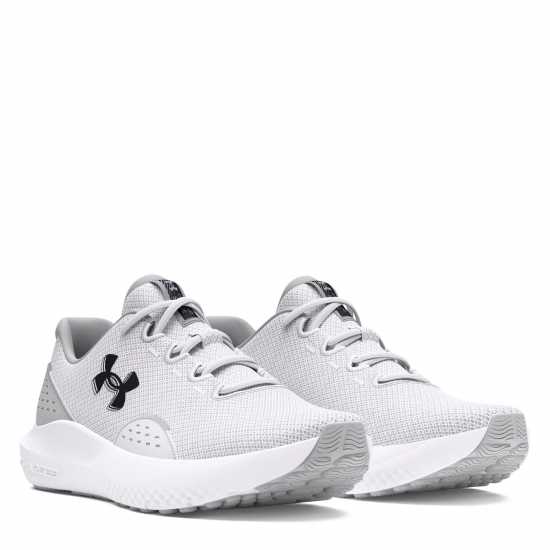 Under Armour Мъжки Маратонки За Бягане Charged Surge 4 Mens Running Shoes Бяло/Хало Сиво 