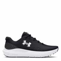 Under Armour Мъжки Маратонки За Бягане Charged Surge 4 Mens Running Shoes Черно/Бяло