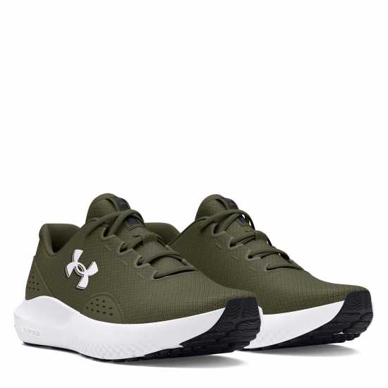 Under Armour Мъжки Маратонки За Бягане Charged Surge 4 Mens Running Shoes Морско ОД Зелено Under Armour Мъжки Маратонки За Бягане Charged Surge 4 Mens Running Shoes Морско ОД Зелено