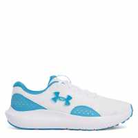 Under Armour Мъжки Маратонки За Бягане Charged Surge 4 Mens Running Shoes Бяло/Синьо