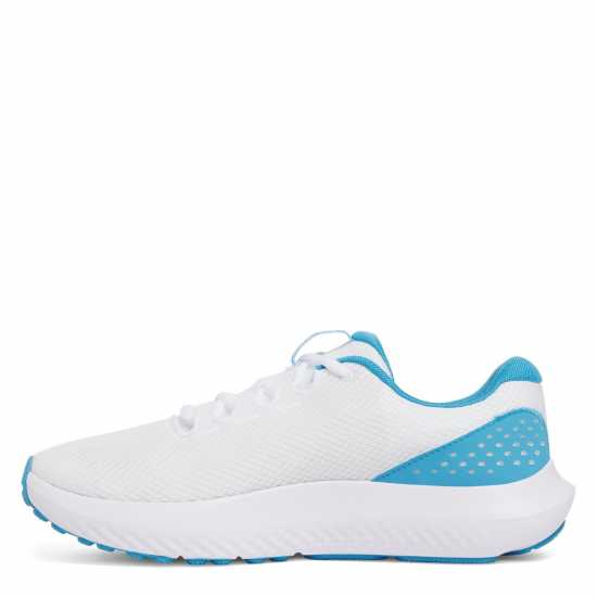 Under Armour Мъжки Маратонки За Бягане Charged Surge 4 Mens Running Shoes Бяло/Синьо 